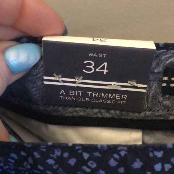 Nautica Men’s Shorts “A Bit Trimmer” NWT Blue Size 34 Cotton - Picture 7 of 14